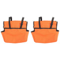 2/4 PCS Ladder Tool Caddy for Scissor Ladder Heavy-Duty Hands-Free Storage Pouch with Secure Mount for Electricians Carpenters Oasis Select 2pcs