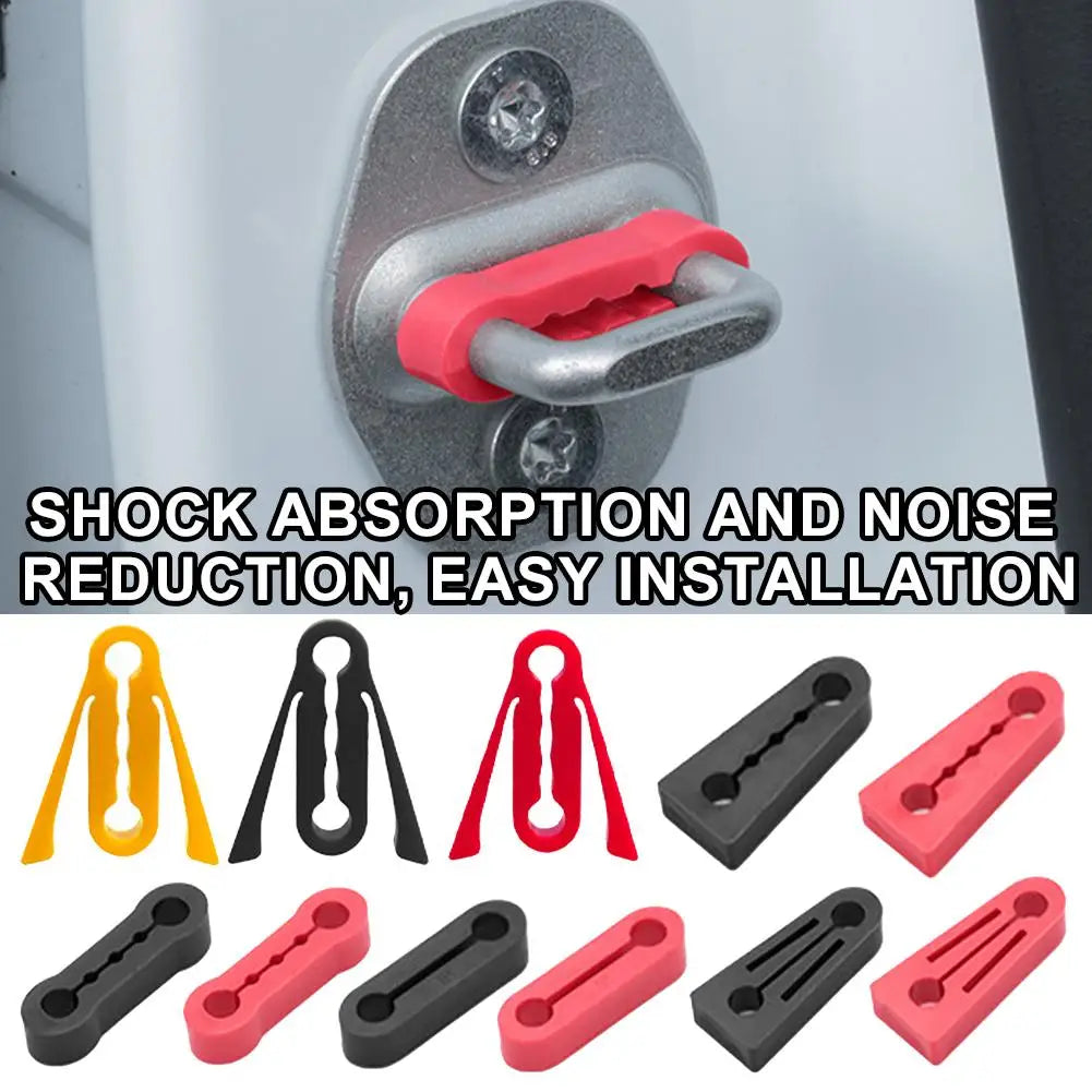 Silicone Car Door Lock Buffer Cushion – Noise & Shock Absorber