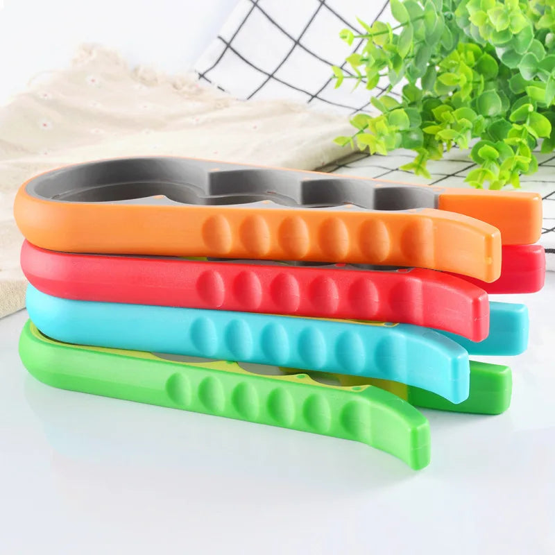 Creative Multi-functional 4-in-1 Size Bottle Cap Opener Home Kitchen Can Opener Non-slip Twist Bottle Caps Wine Opener Oasis Select