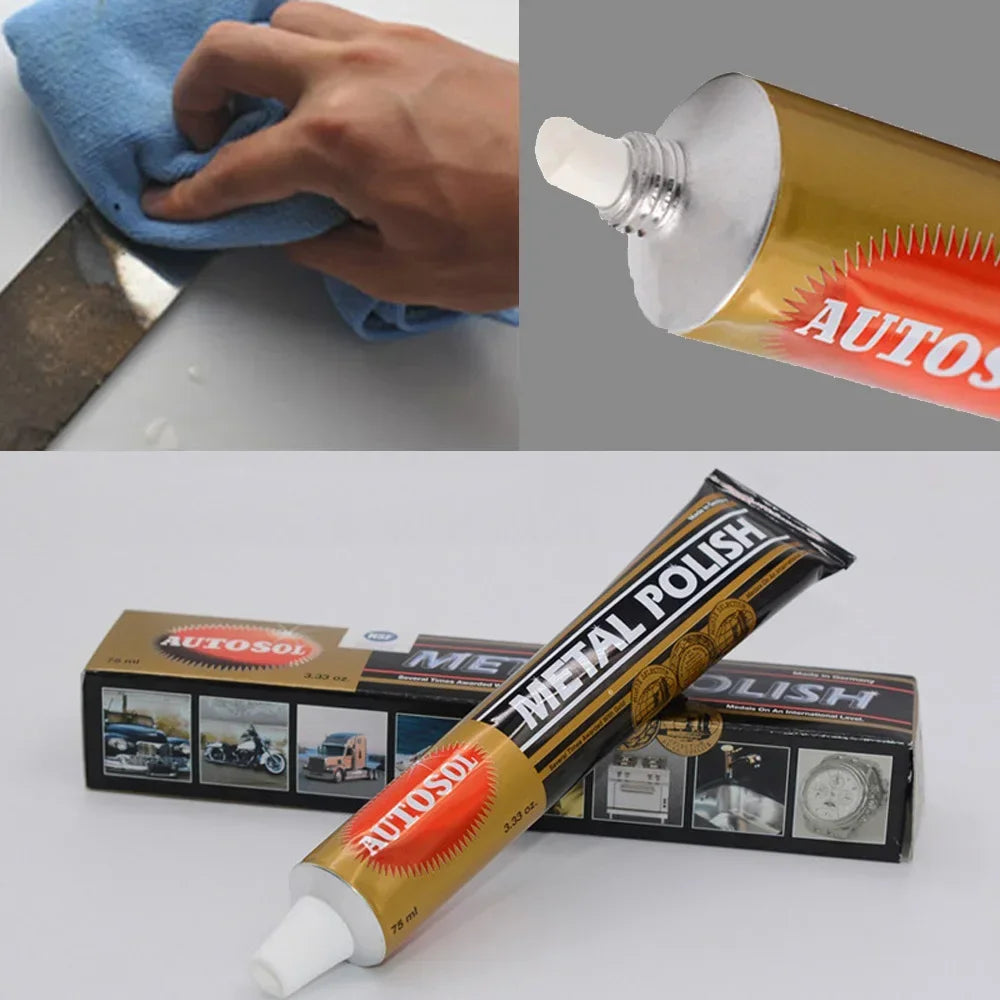 Metal Polishing Agent Cream Knife Machine Polishing Wax Supplies Professional Polishing Paste Rust Oxide Remover Clean Tool Oasis Select