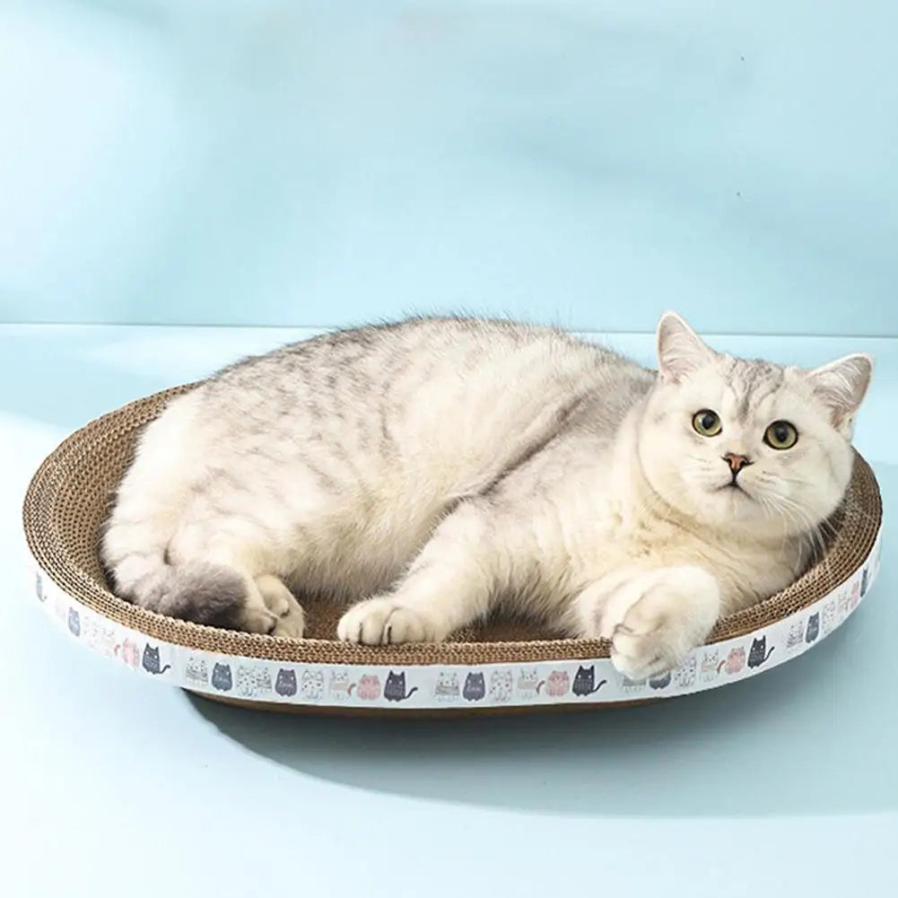 Corrugated Cat Scratcher Cat Scrapers Cat Scratching Board Corrugated Cardboard Grinding Nails Interactive Protecting Furniture Oasis Select