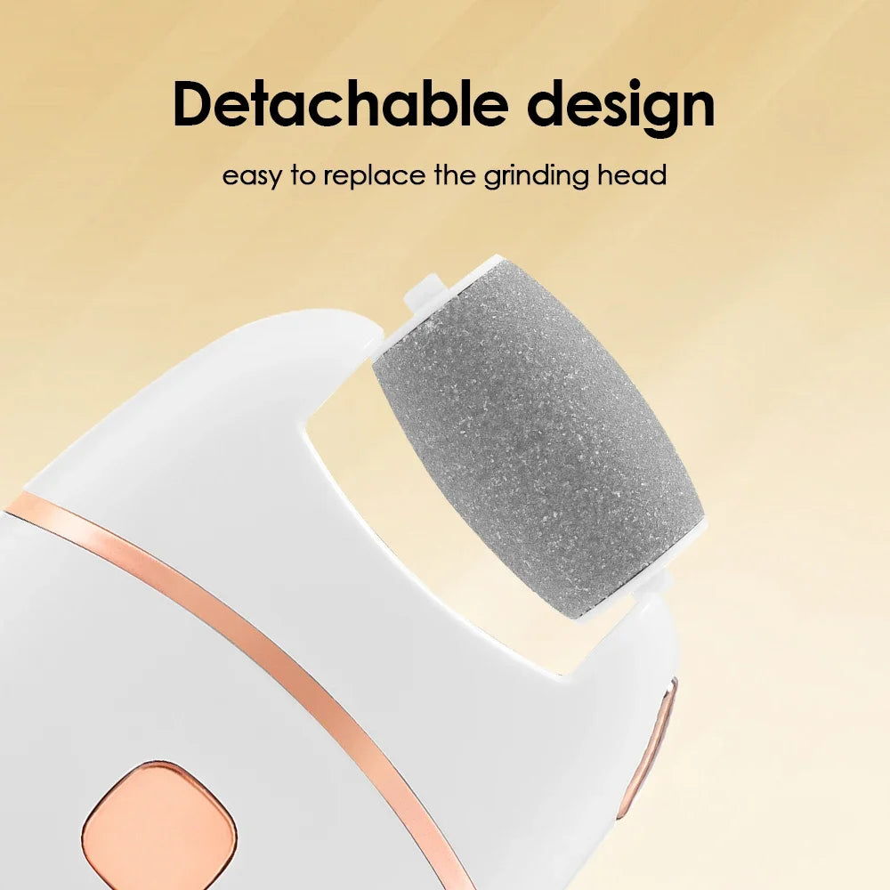 Hailicare Electric Foot File & Callus Remover | USB Rechargeable