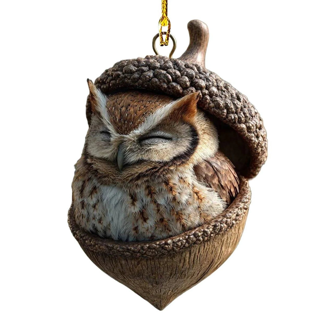 Acrylic 2D Animal Christmas Ornaments | Tree Pendants