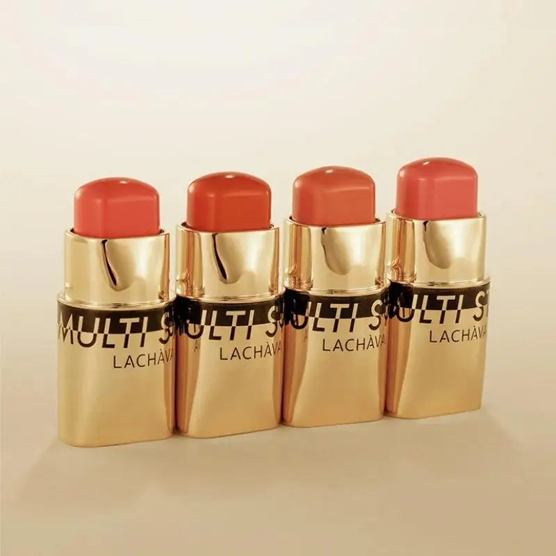 QiBest 3-in-1 Waterproof Blush Stick – Lips, Face & Eyes Multi-Use Blush Stick Oasis Select