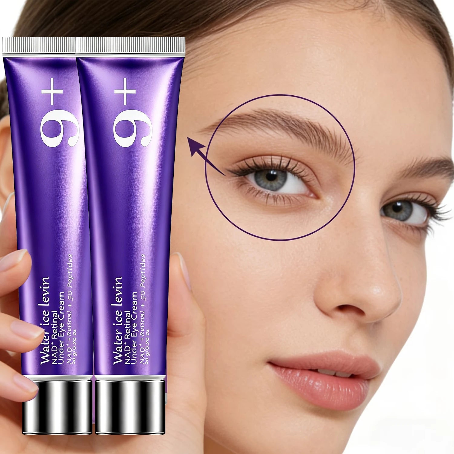 Collagen NAD+ Retinal Under Eye Cream | Peptide Firming Under Eye Cream Oasis Select