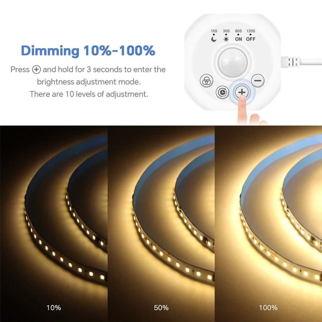 Interesting Water Flow Chasing Tape Horse Race Pixels Design LED Strip Light 24V for Stair Corridor Entrance Door Night Lighting Oasis Select