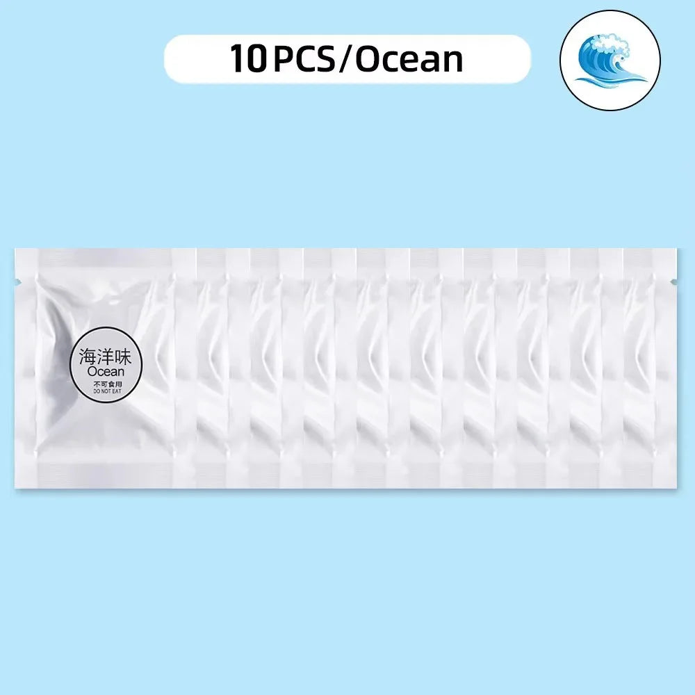 10/20Pcs Car Air Freshener Refills Aroma Diffuser Car Perfume Refills Replacement Pads For Car Fragrance Accessories Oasis Select Ocean-10pcs