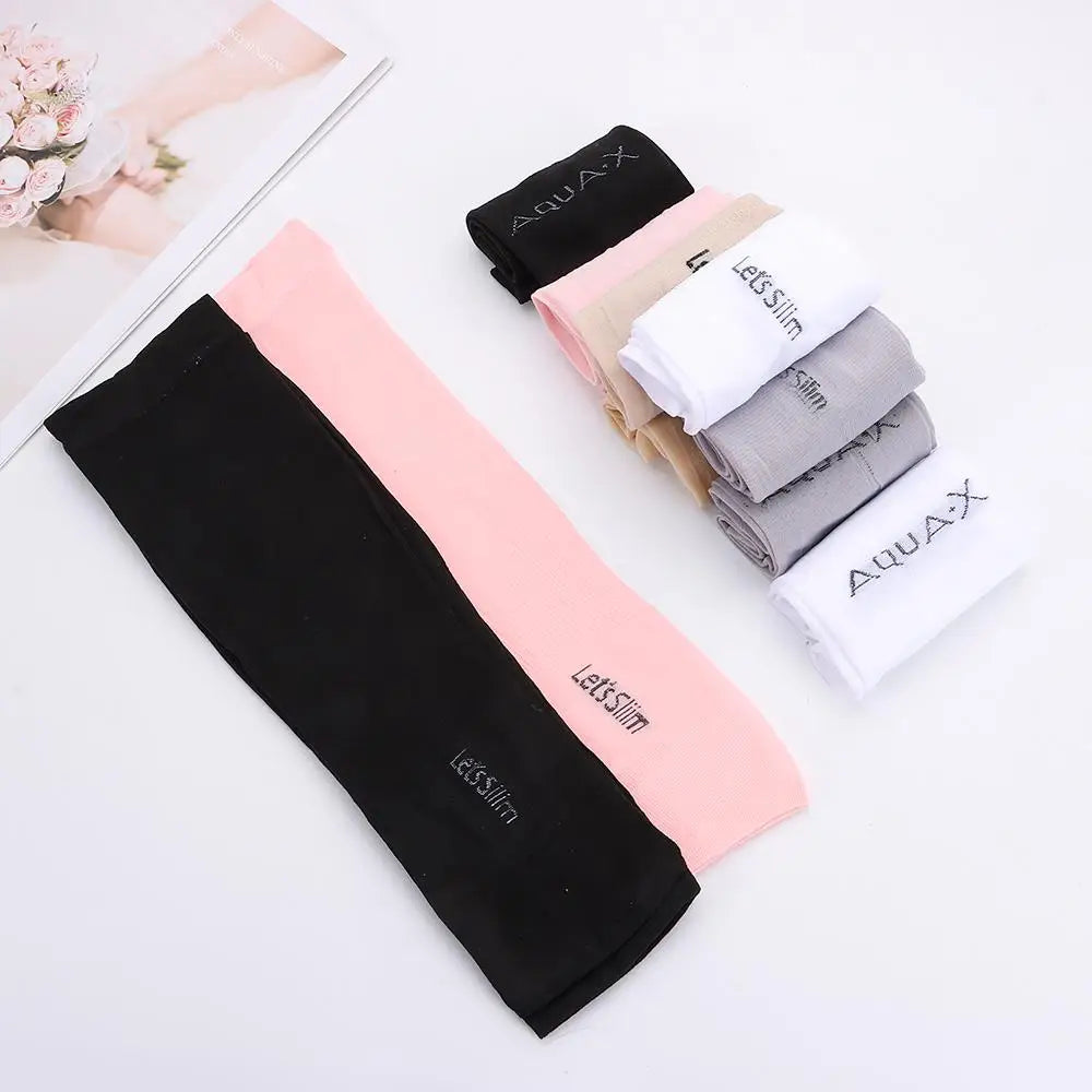 New Breathable Sun Protection Sleeves Summer Cooling Quick Drying Driving Sleeves Anti-UV Elastic Fishing Running Sleeves Oasis Select