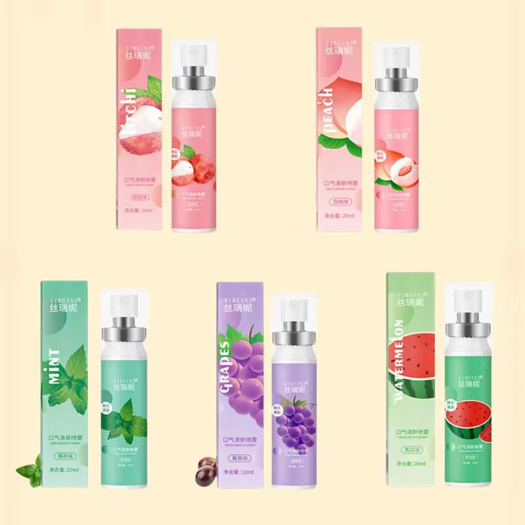 Mint & Fruit Oral Freshening Spray – Portable Breath Spray Oral Breath Spray Oasis Select