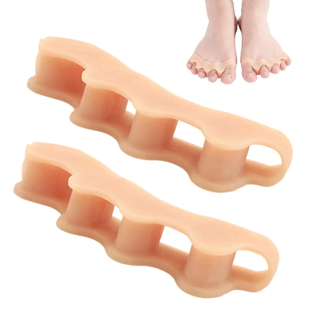 Silicone Toe Separator & Bunion Corrector – 1 Pair