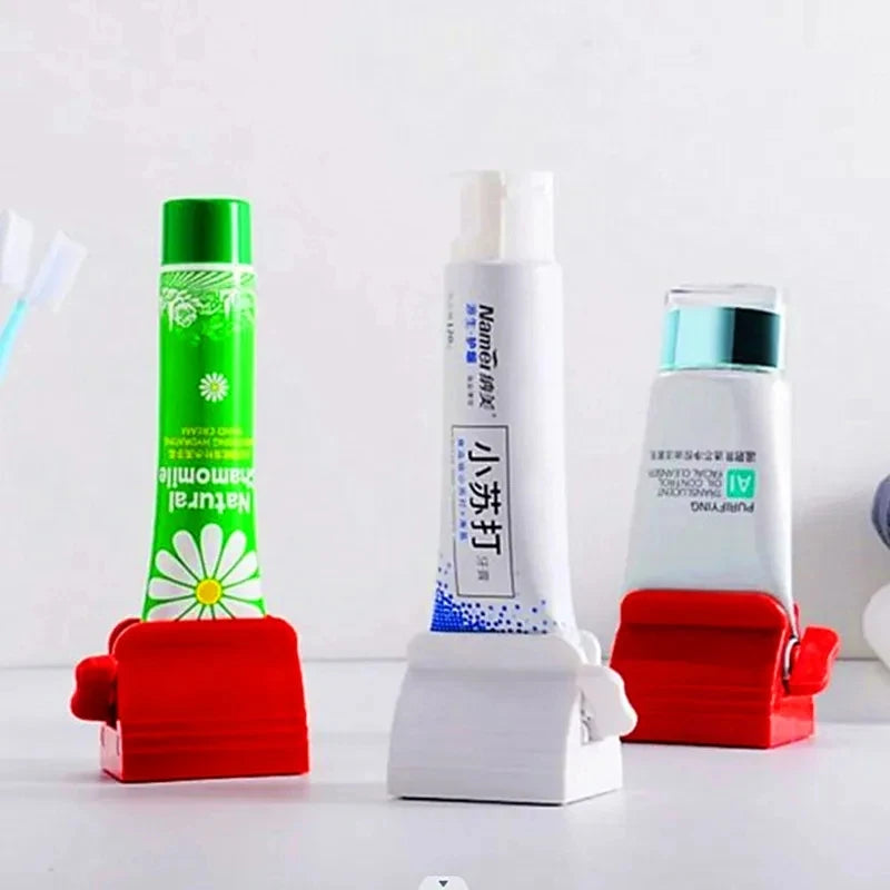 Toothpaste Tube Squeezer & Roller Dispenser | Bathroom Gadget