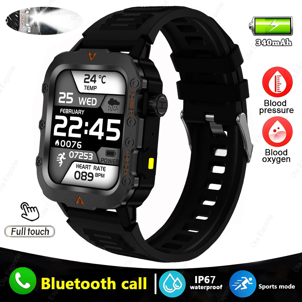 Ola Esporte HW12 Men's Sport Smartwatch – 2.01" BT Calling