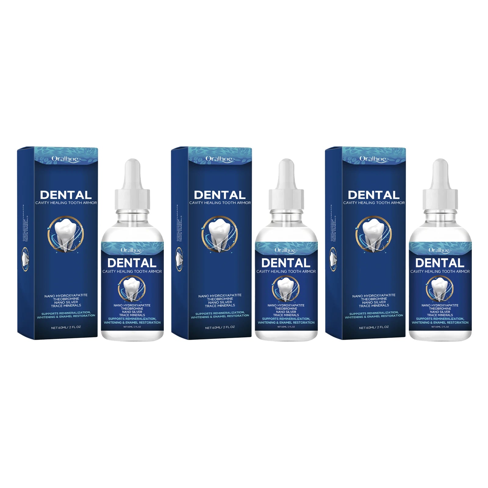 Oralhoe Teeth Brightening Serum – Deep Clean & Fresh Breath 60ml