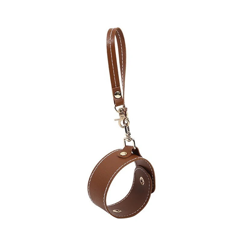 PU Leather Waist Clip Strap – Glove, Scarf & Towel Holder