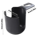 Car Cup Holder Multifunctional Car Rear Seat Cup Holder Hanging Beverage Storage Rack Car Interior Water Bottle Storage Rack Oasis Select Black