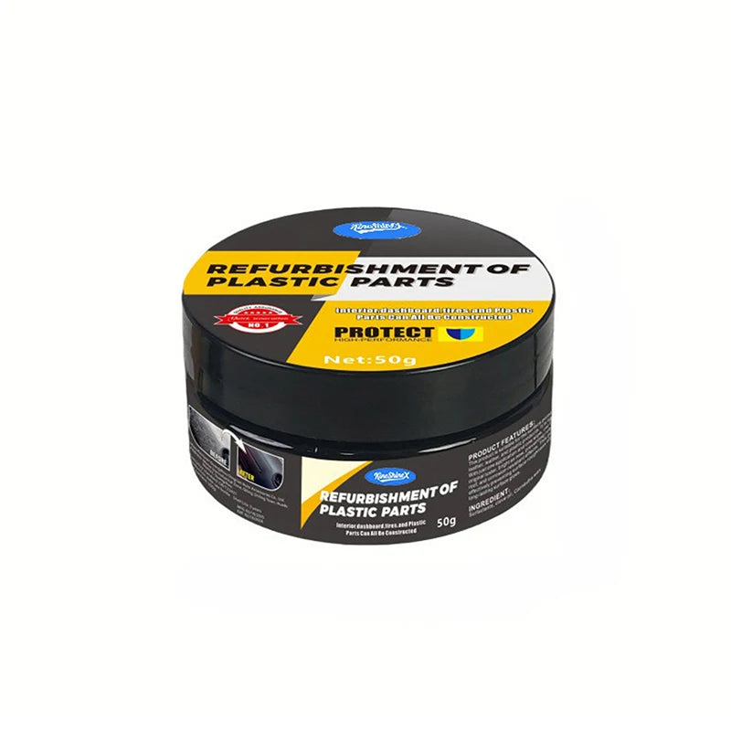 Automotive Plastic Repair Agent-Interior And Exterior Plastic Polishing Wax Scratch Repair Anti-Aging Cream Suitable For Tires Oasis Select