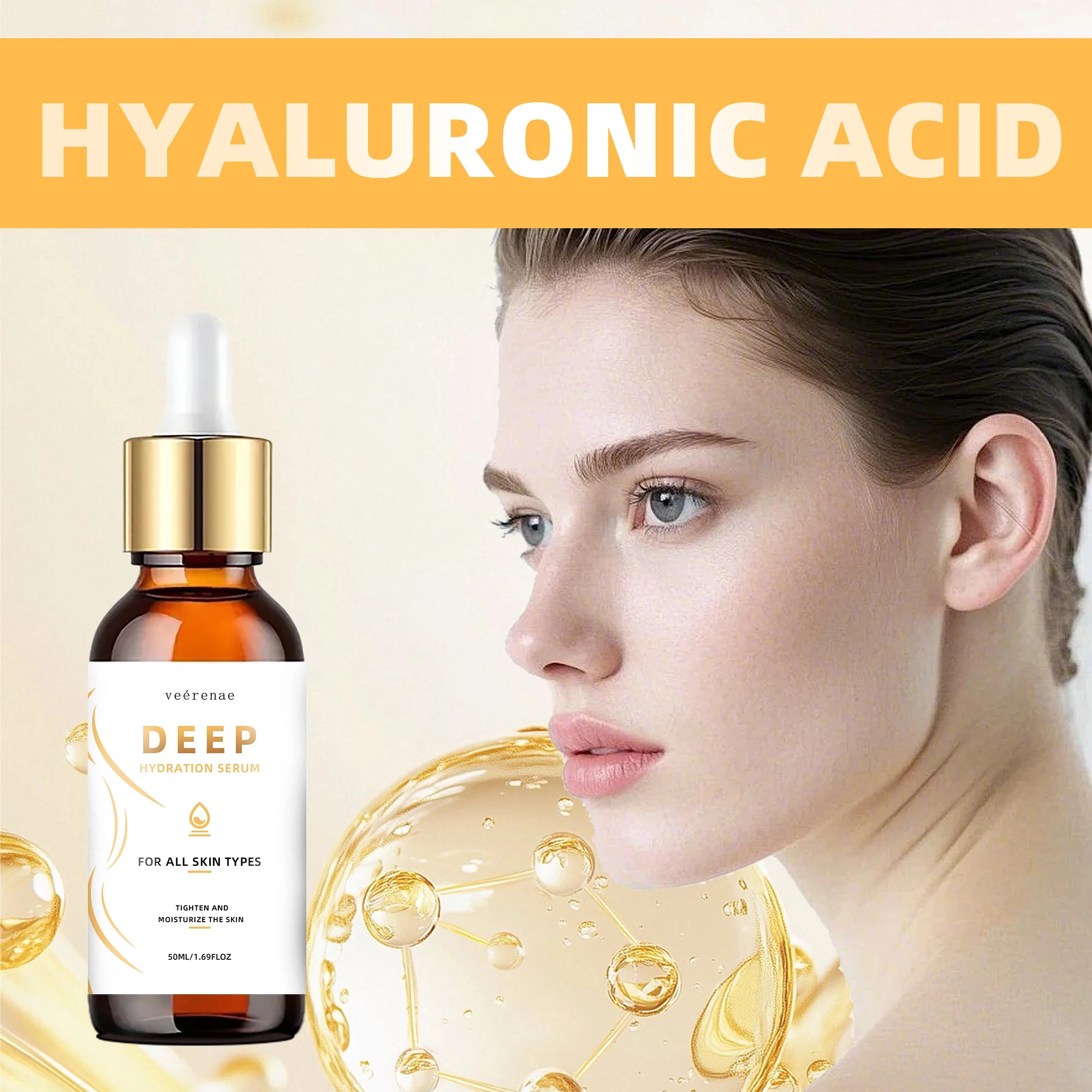 veérenae Vitamin C & Niacinamide Deep Hydration Serum | Oil-Free