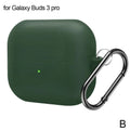 Silicone Case for Samsung Galaxy Buds 3 & 3 Pro + Carabiner