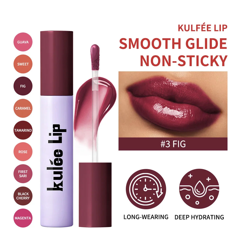 Kulfée 2-in-1 Lip Oil Gloss Stain – Hydrating & Long-Lasting Lip Oil Gloss Stain Oasis Select