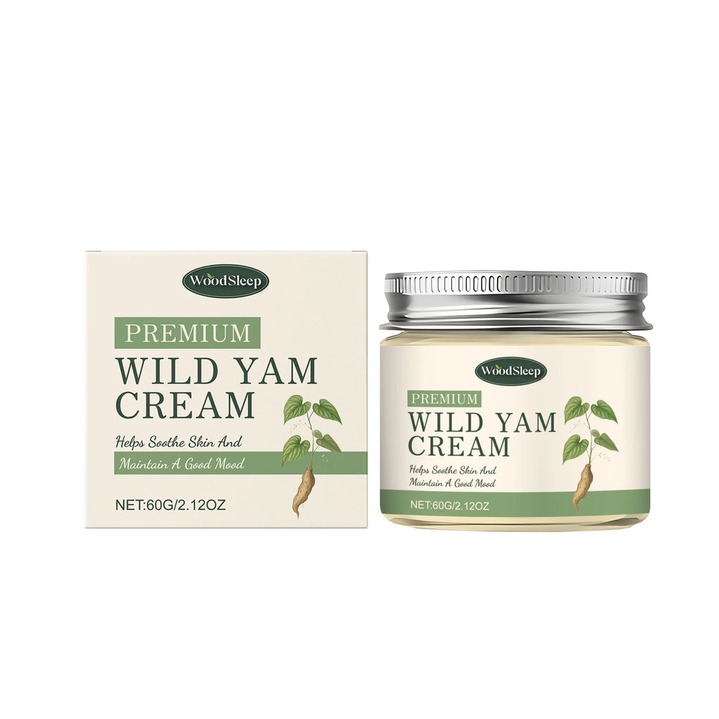 Wild Yam Body Cream – PMS, Menopause & Hormone Relief Women's Body Cream Oasis Select 60g boxed