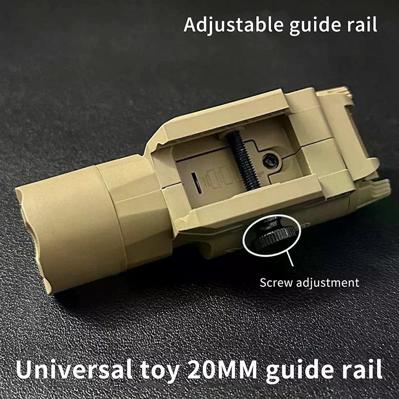 X300U-A Multi - Functional Tactical Light: Fits 20mm Rail, For Toy Airsoft Guns, Hunting, CS Matches & Wargames Oasis Select
