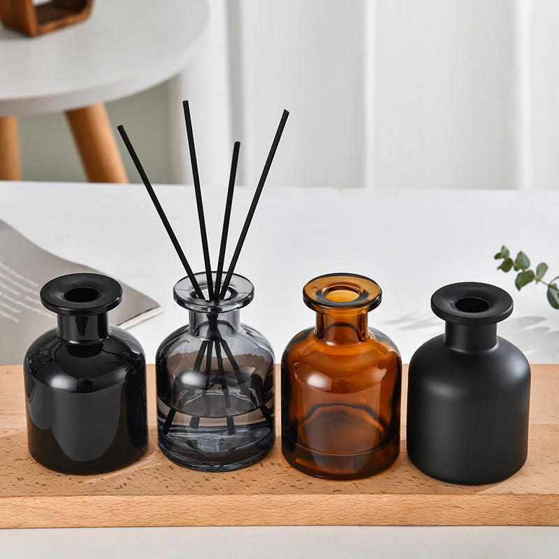 50ml Home Fragrance Diffuser Bottle Glass Aromatherapy Bottle Diffusers Sticks Big Belly Bottle Reed Diffuser Essential Bottle Oasis Select