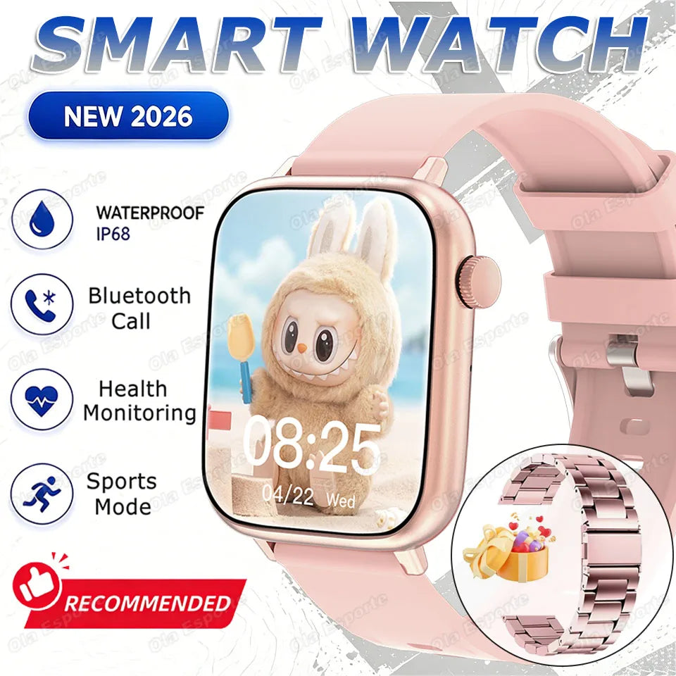 Ola Esporte 1.85" Smart Watch – Bluetooth Call & Fitness Tracker