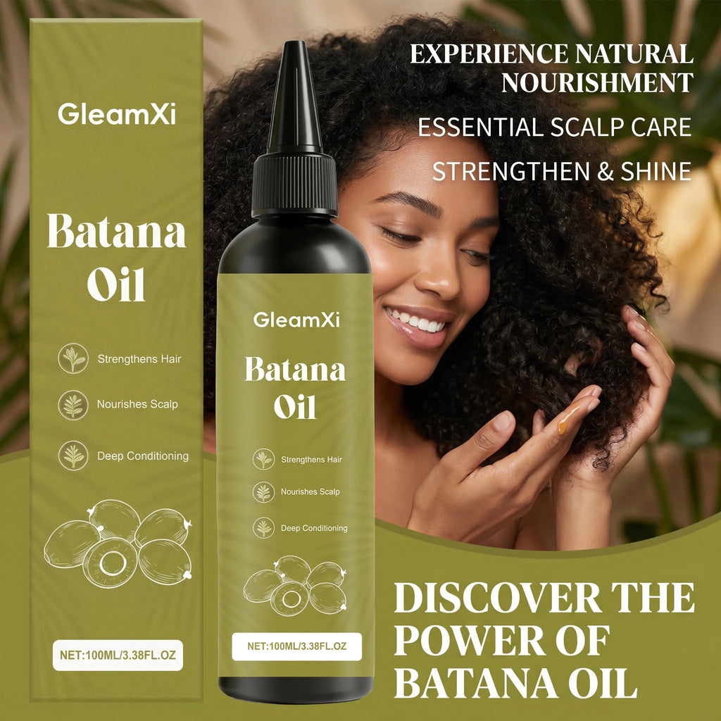 Batana Oil Hair Strengthening Oil,Scalp Nourishing & Deep Conditioning Dry,Damaged Hair Anti Frizz Repairing Hair Care Oasis Select