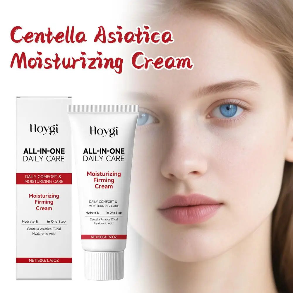50ml Centella Moisturizing Cream Hyaluronic Acid Calming Shrink Pores Daily Nourishing Cream Strengthen Barrier Daily Skin Care Oasis Select