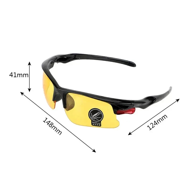 1/2/3/4/5pcs Professional Driving Glasses Polarized Yellow Car Goggles Driving Sunglasses Anti-Glare Vintage Glasses Accessories Oasis Select