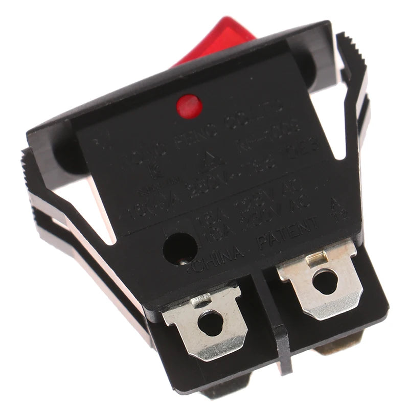 4Plug Power Rocker Switch RF-1009 16A Control Switch With Led Light For Rongfeng ON/OFF/I/O Switch Oasis Select
