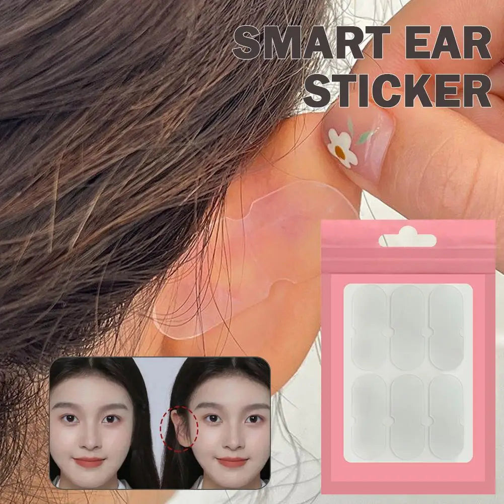 6PCS Invisible Ear Stickers Elf Ear Correction Stickers Ear Supporters Self Adhesive Cosmetic Ear Corrector Stickers 1/3/5 Bags Oasis Select
