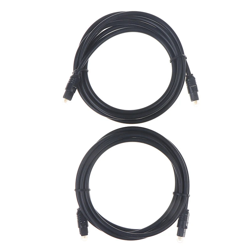 1/2Pcs Digital Audio Output Cable Optical Audio Toslink Cable OD 4.0 Mm 1Meter/2Meter Connection Power Amplifier Cable Oasis Select 150cm 2pcs