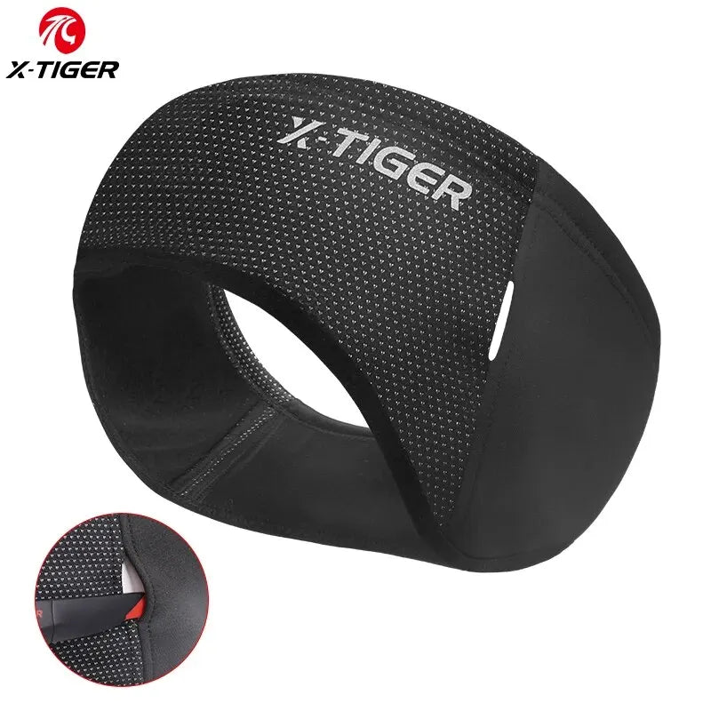 X-TIGER Man Cycling Cap Winter Fleece Windproof MTB Bicycle Balaclava Hats Warm Motorcycle Bike Cycling Hat Snow Headwear Oasis Select