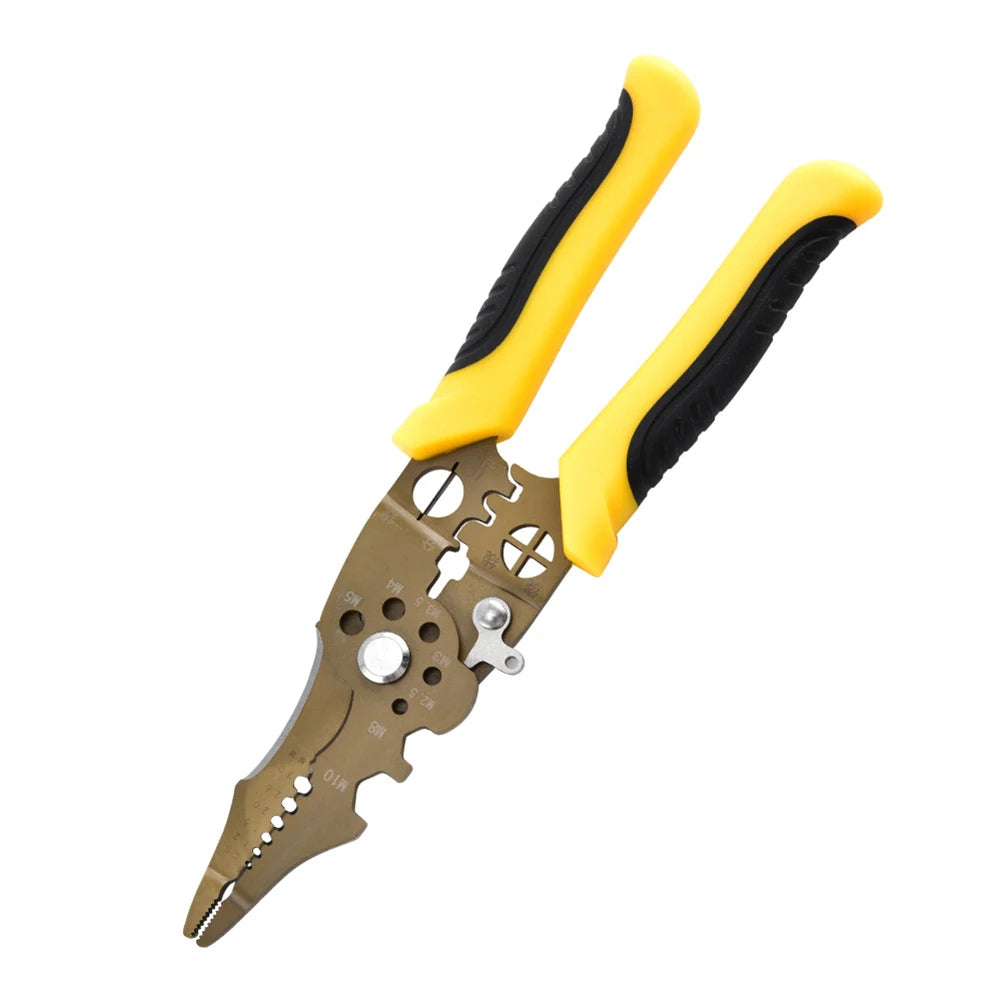 21-in-1 Wire Stripper Crimper Pliers – Adjustable Non-Slip