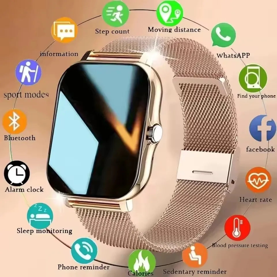 COTAUL Y13 Smart Watch – Bluetooth Calls & Fitness Tracker