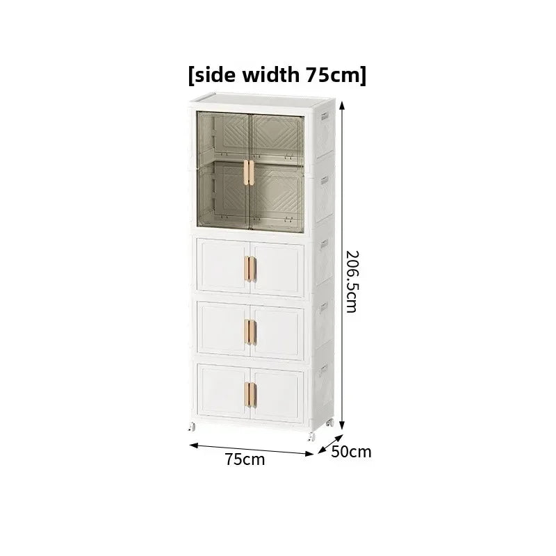Multi-functional Wardrobe Baby Clothes Storage Box Household