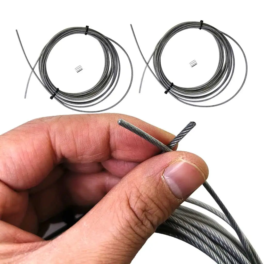 12 Foot Coating Kayak Rudder Cable Replacement Kit UP DOWN Line System Kayak Canoe Rudder cord Oasis Select
