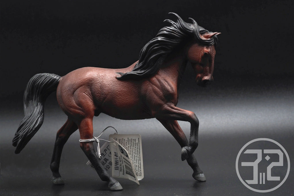 Andalusian Stallion British CollectA Simulation Animal Horse Model Decoration Home Accessories Oasis Select Bay horse