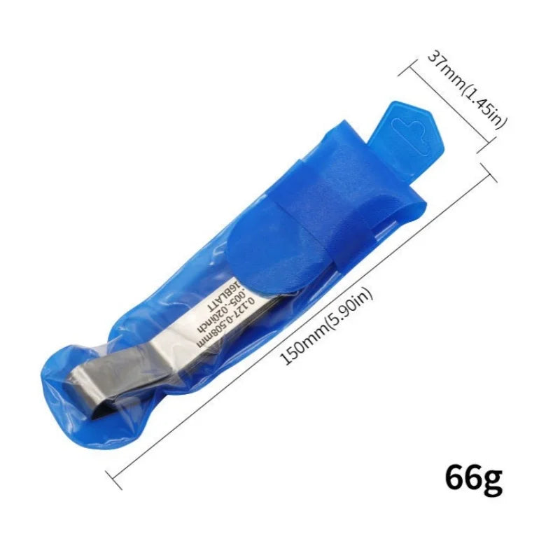 JUSTINLAU 16blade 0.127-1MM Plug Gauge Metric Gap Filing Measuring Tool Used for Engine Valve Adjustment Plug Gauge Valve Gasket Oasis Select