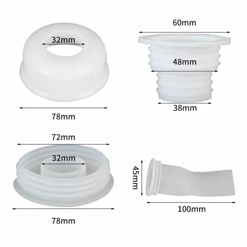 Silicone Drain Deodorant Core Floor Drain Pipe Anti Odor Seal Washer Ring Plug Sink Filter Stopper itchen Bathroom Accessories Oasis Select