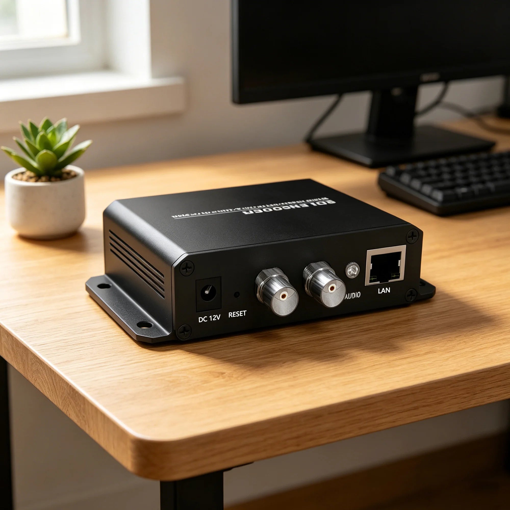 H.265 SDI Loop-Out Encoder: HD SD-SDI Recording, H.265, RTMP, RTSP, Connects to NVR, Supports ONVIF Protocol and NVR Oasis Select