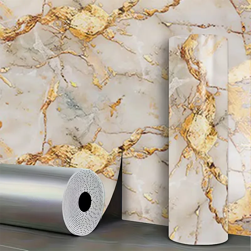 A Roll Self-Adhesive Waterproof Imitation Ceramic Tile Wall Sticker 40cm X 3m Suitable For Bedroom And Living Room Decoration. Oasis Select fenghenliujin 40cmX3m
