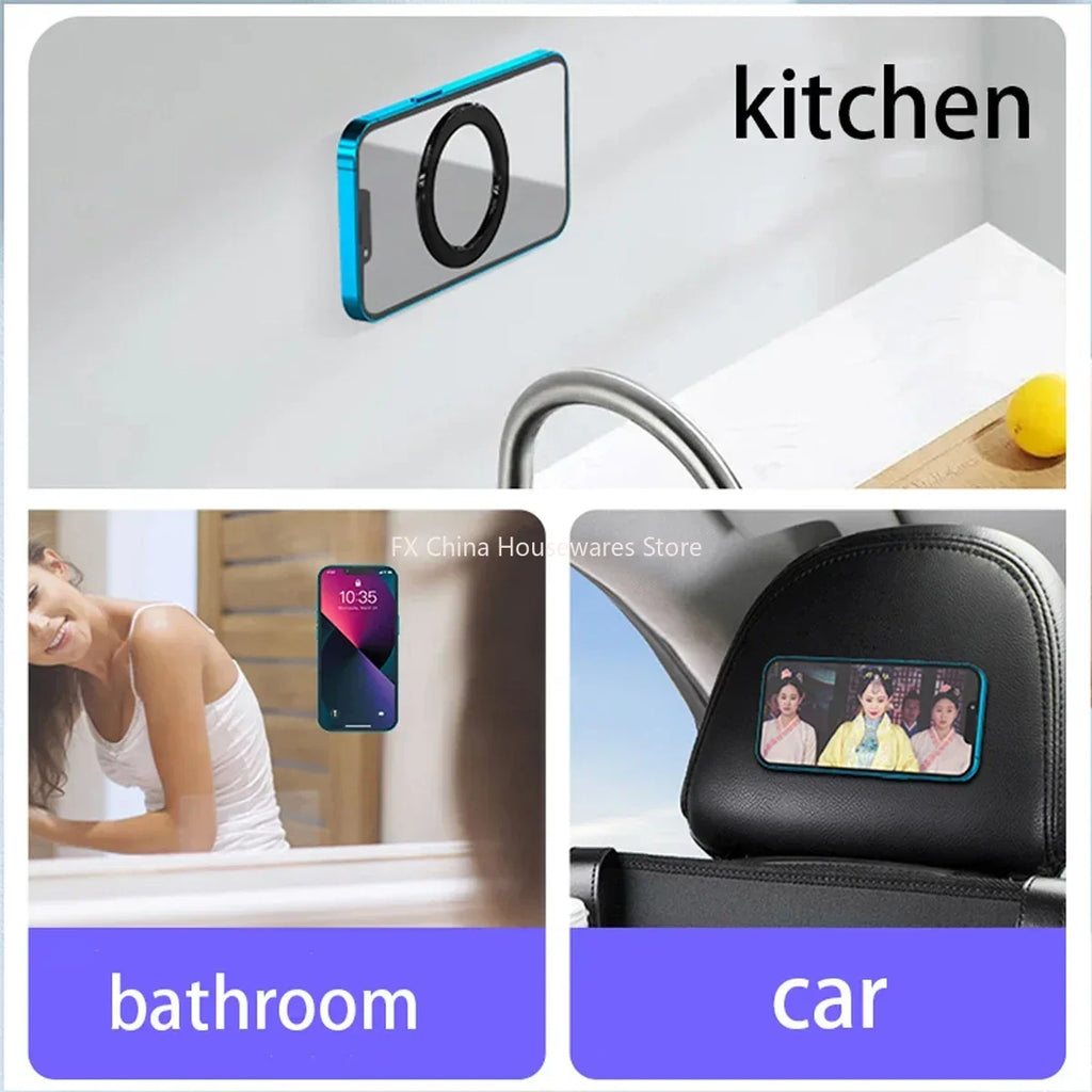 The Magnetic Phone Holder Is Multi-functional and Suitable for Various Scenarios. Use The Adhesive Magnetic Phone Holder Oasis Select
