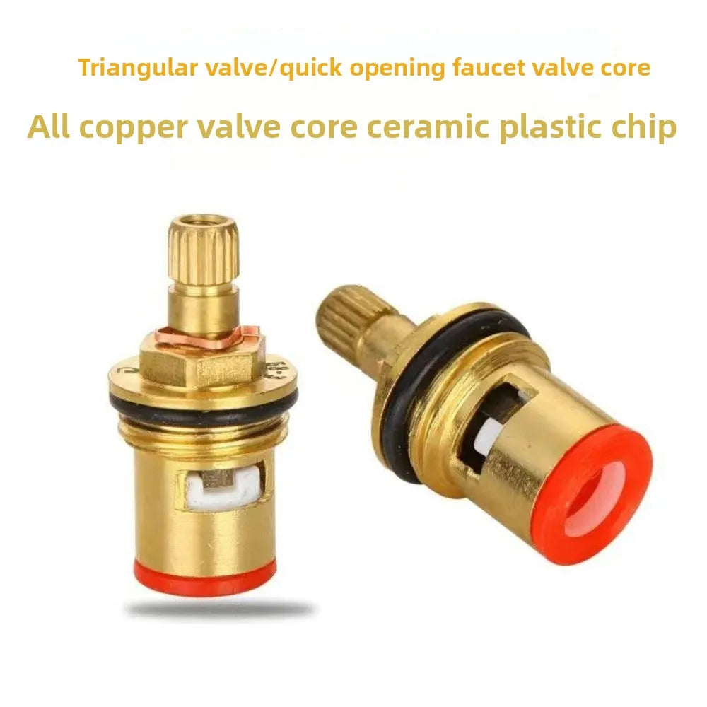 1PCS Universal Faucet Valve Replacement Brass Cartridge Inner Tap Valve for Household Bathroom Kitchen Faucet Supplies Oasis Select