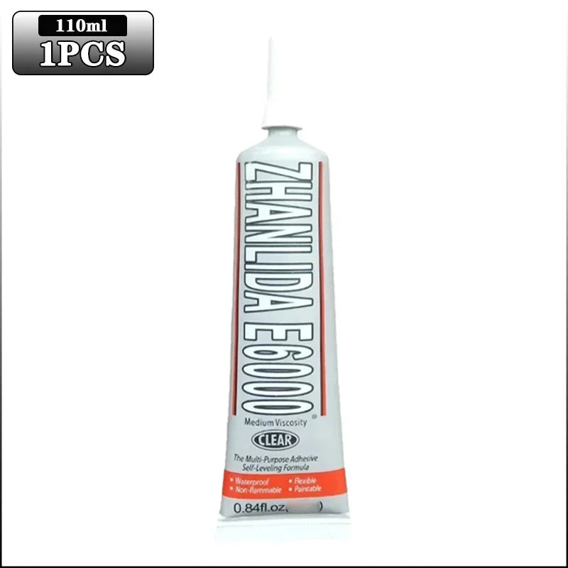 Glue for Rhinestones Crystal DIY Craft Tool Needles Epoxy Adhesive Strong for Jewelry Crafts Fix Glue Home Welding FluxesTools Oasis Select 110ml-1PCS