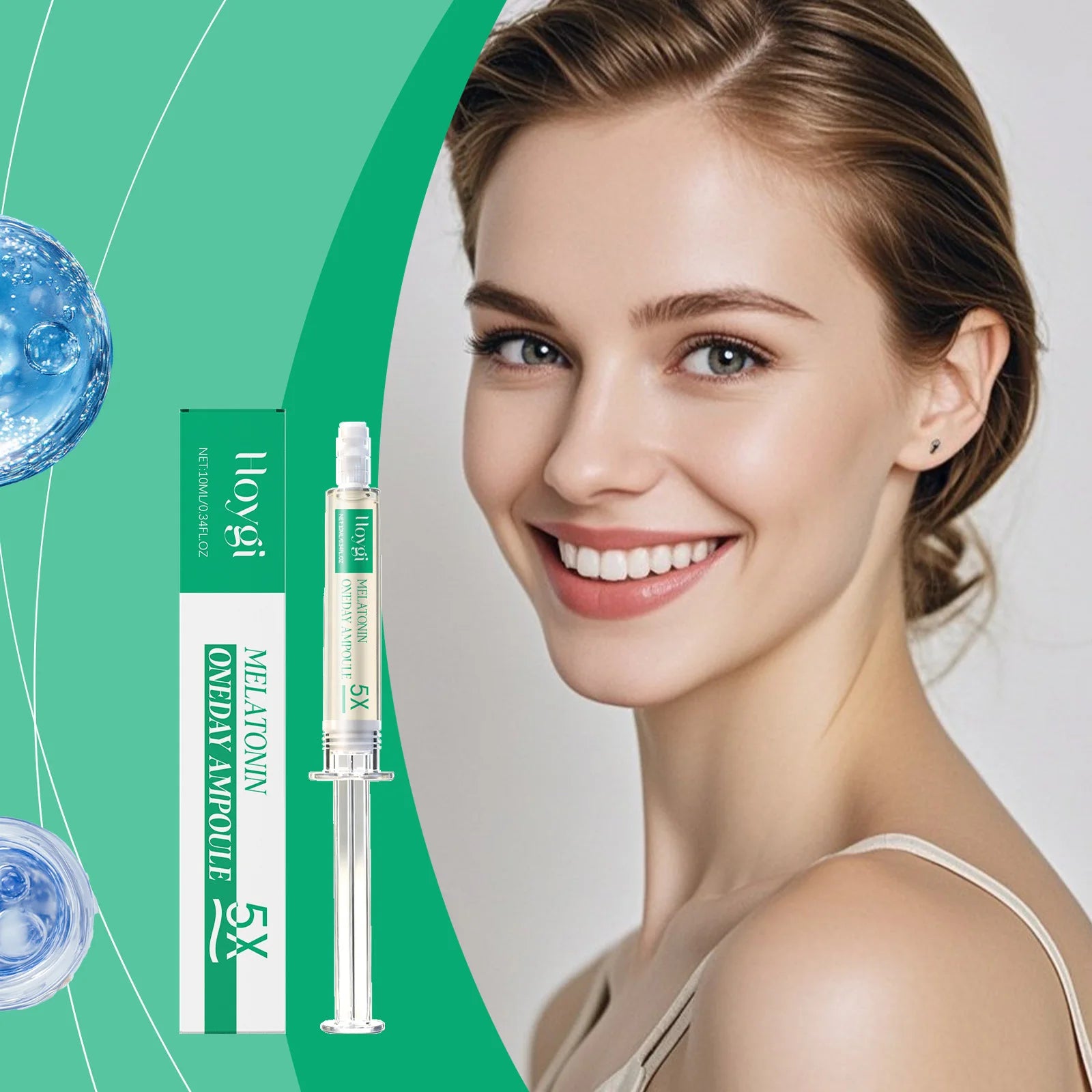 Brightening and Hydrating Facial Serum for Dull Skin Reduces Dark Spots Improves Skin Radiance Moisturizes and Locks Hydration Oasis Select