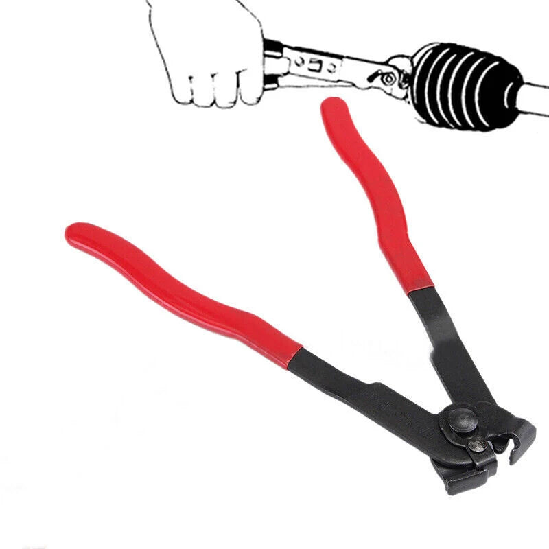 1PC Car Banding Hand Tool Auto Repairs Props For Exhaust Pipe Fuel Filter Hand Installer Tool Durable CV Joint Boot Clamp Pliers Oasis Select