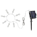 Umbrella Light Solar Operated Outdoor Parasol Lamp Waterproof String Light With 8 Brightness Modes Solar Powered Parasol Light Oasis Select A