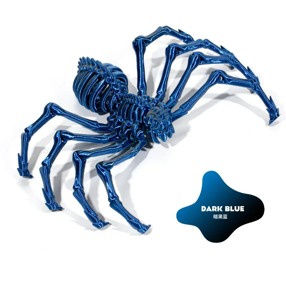 3D Printing Spider Animals Toy Realistic Colorful Spider Figurine Articulated Fidget Toy for Spider Lovers Halloween Home Decor Oasis Select Color 3 12CM